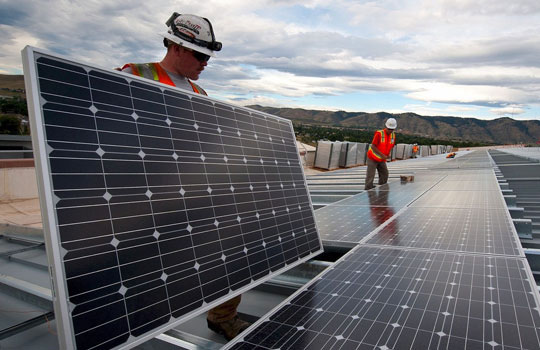 Commercial Rooftop Solar Panels